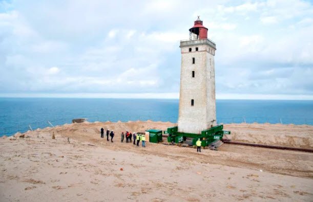 Rubjerg Knude Lighthouse, Lønstrup, North Jutland, Denmark
